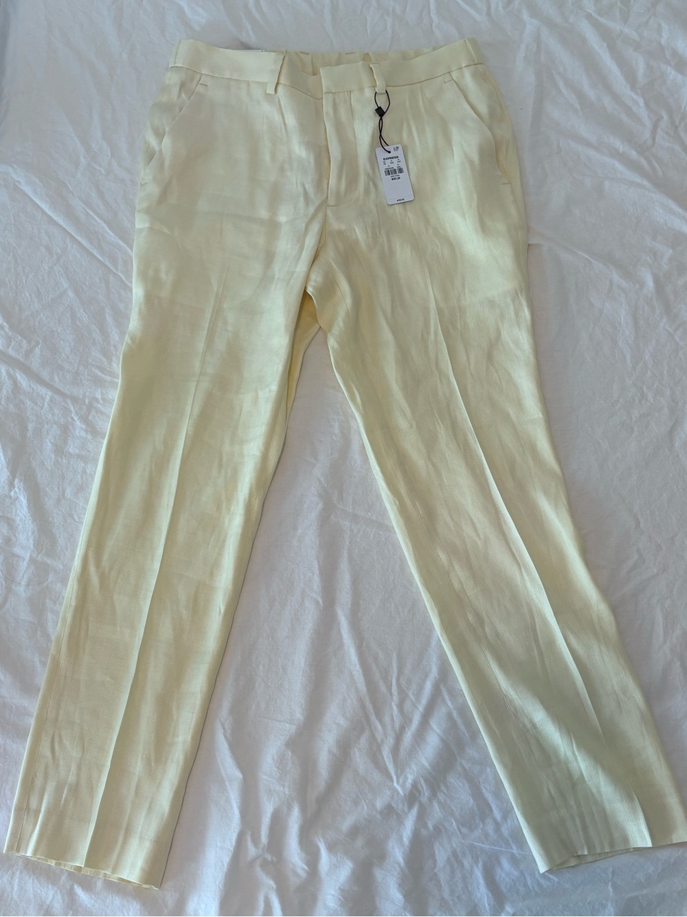 NWT Express linen-blend suit pants